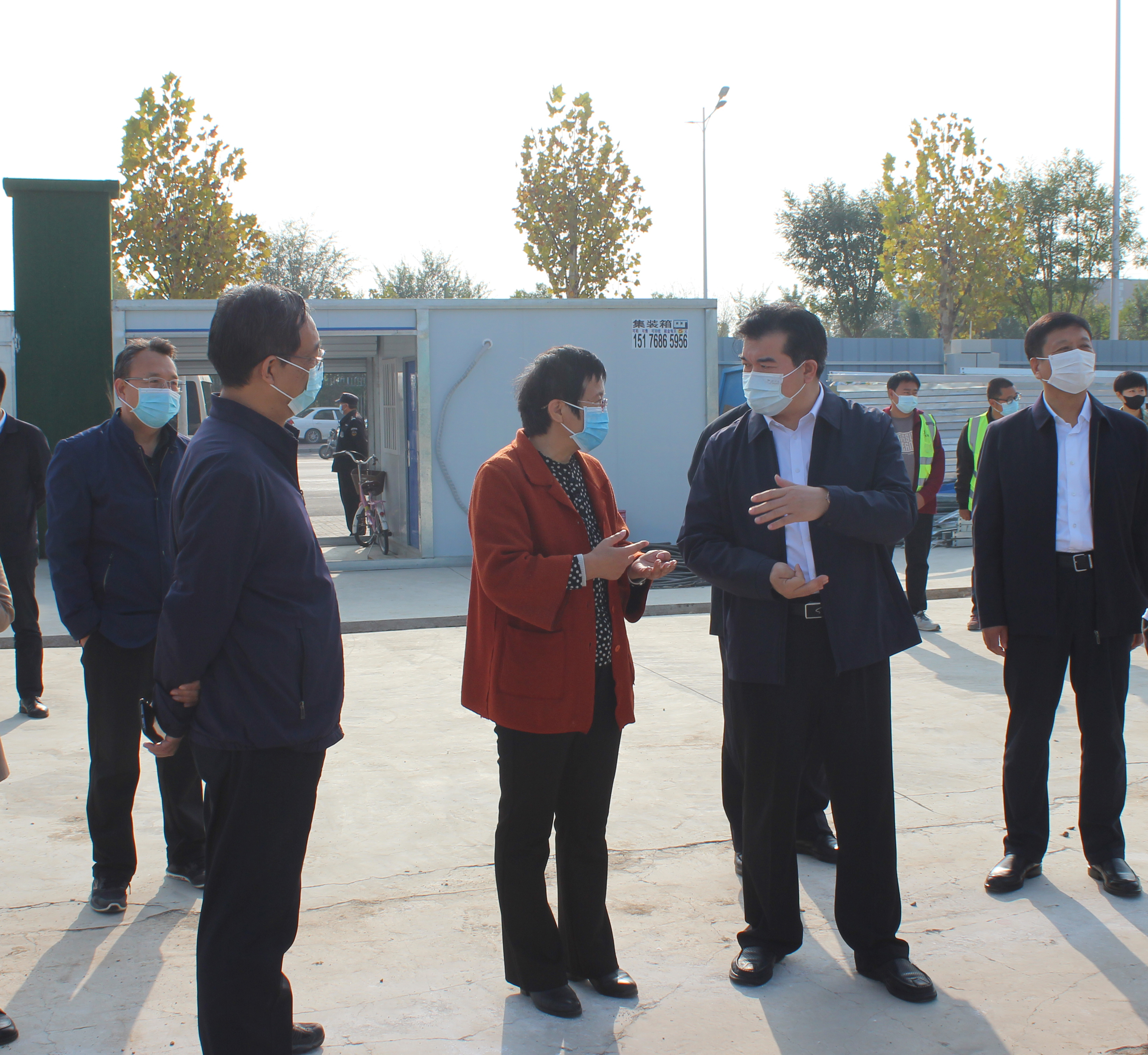 縣委書記王俊紅到河北新大地宣講黨的二十大精神調(diào)研項(xiàng)目建設(shè)