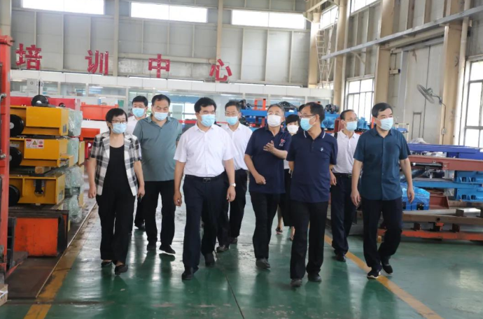 市委常委、縣委書(shū)記王俊紅到河北新大地調(diào)研 