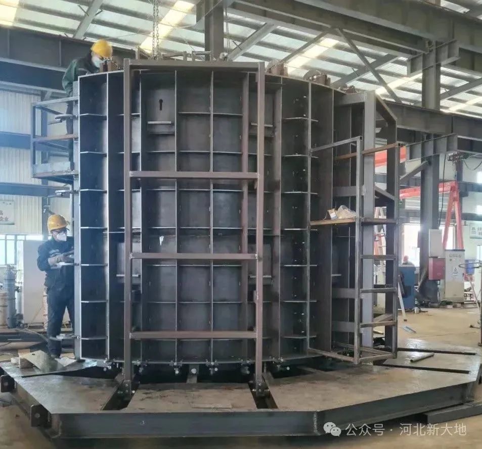 風(fēng)電立式管片模具首件驗(yàn)收順利通過！